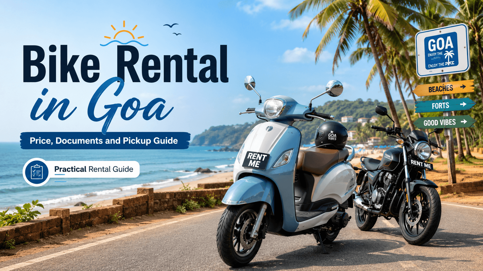 Bike Rental in Goa: Price, Documents and Pickup Guide