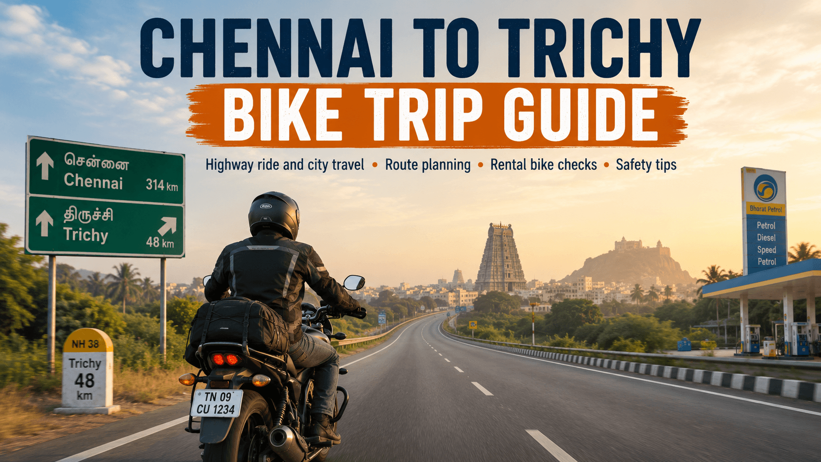 Chennai to Trichy Bike Trip Guide